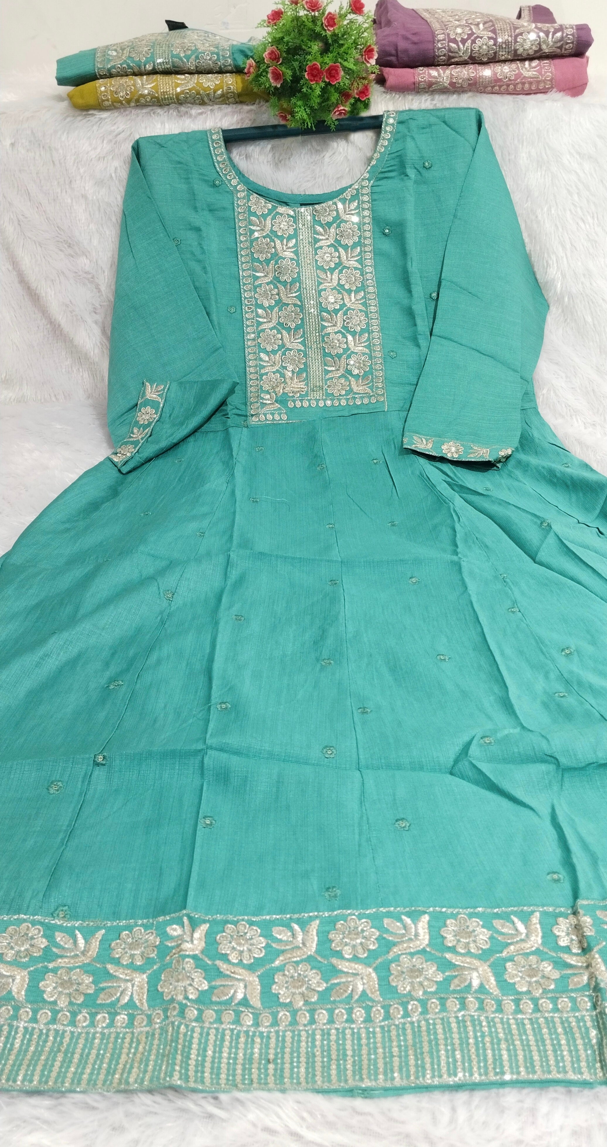 Vatican Cotton Anarkali