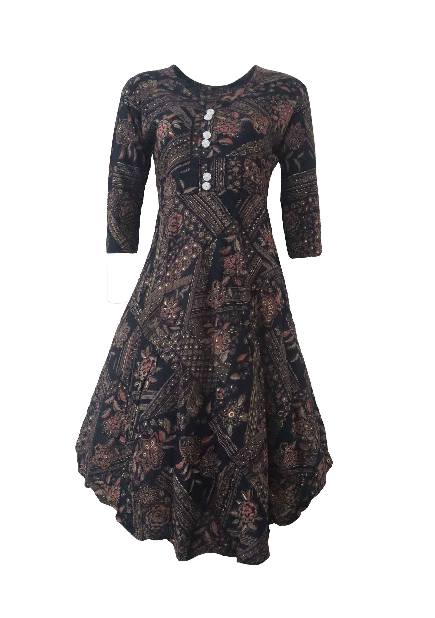 Blue Short Anarkali Kurtis