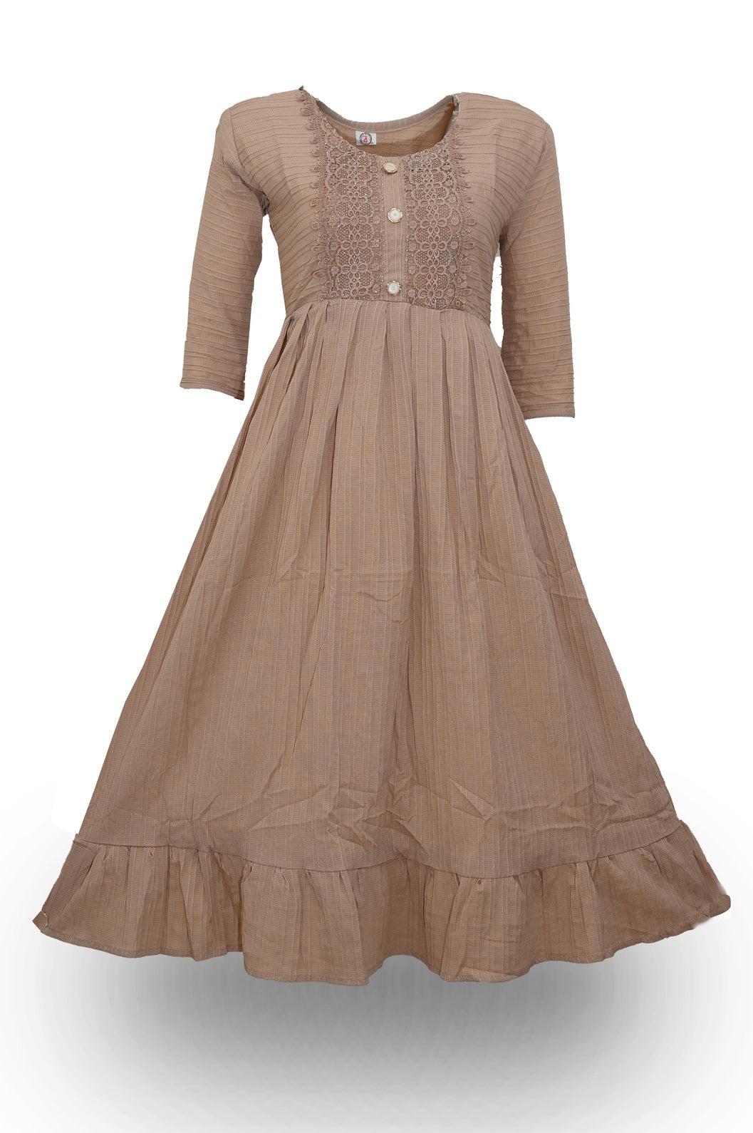 Plain Anarkali Kurti