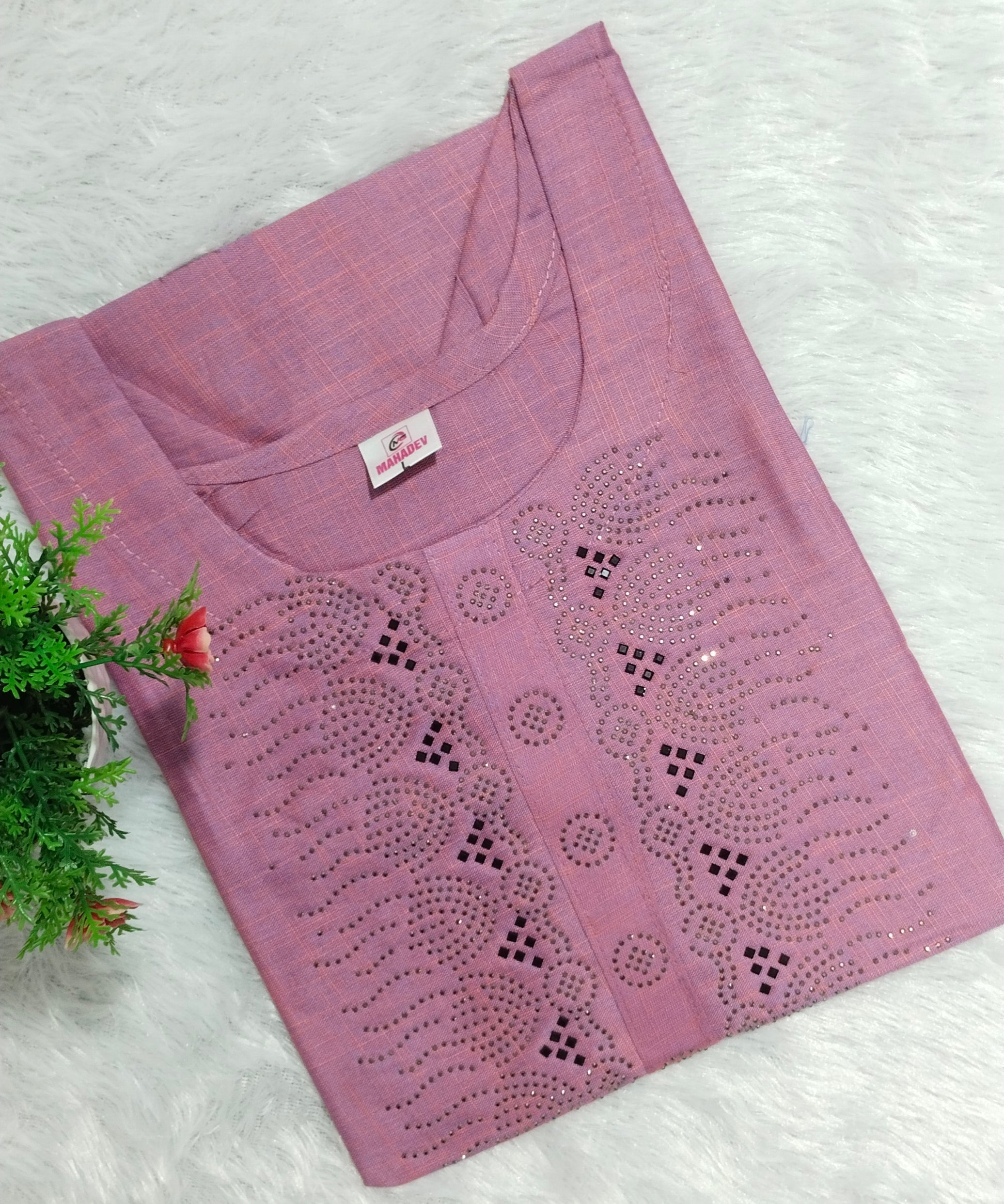 Cotton Pink Kurti