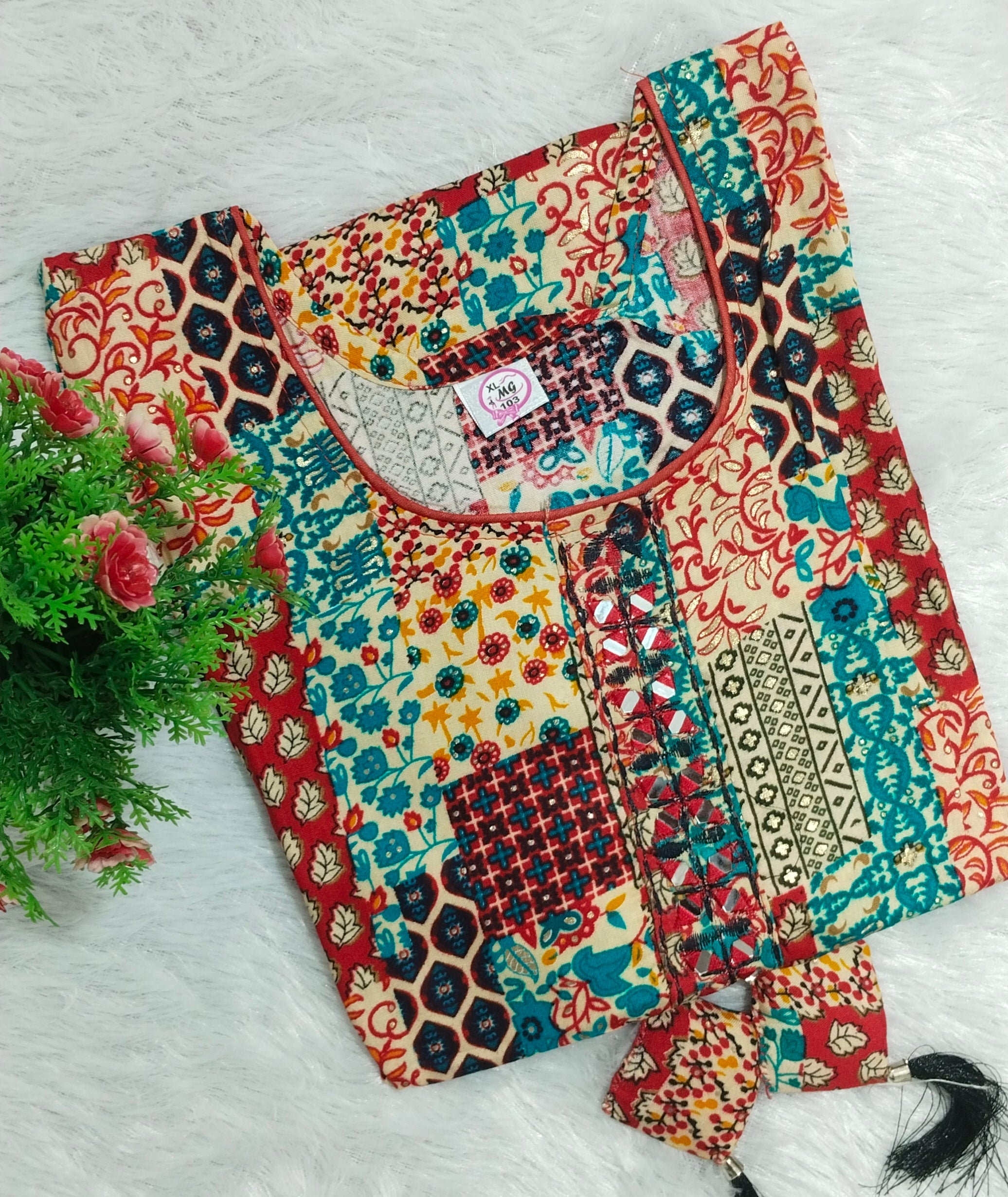 Rayon Printed Kurti