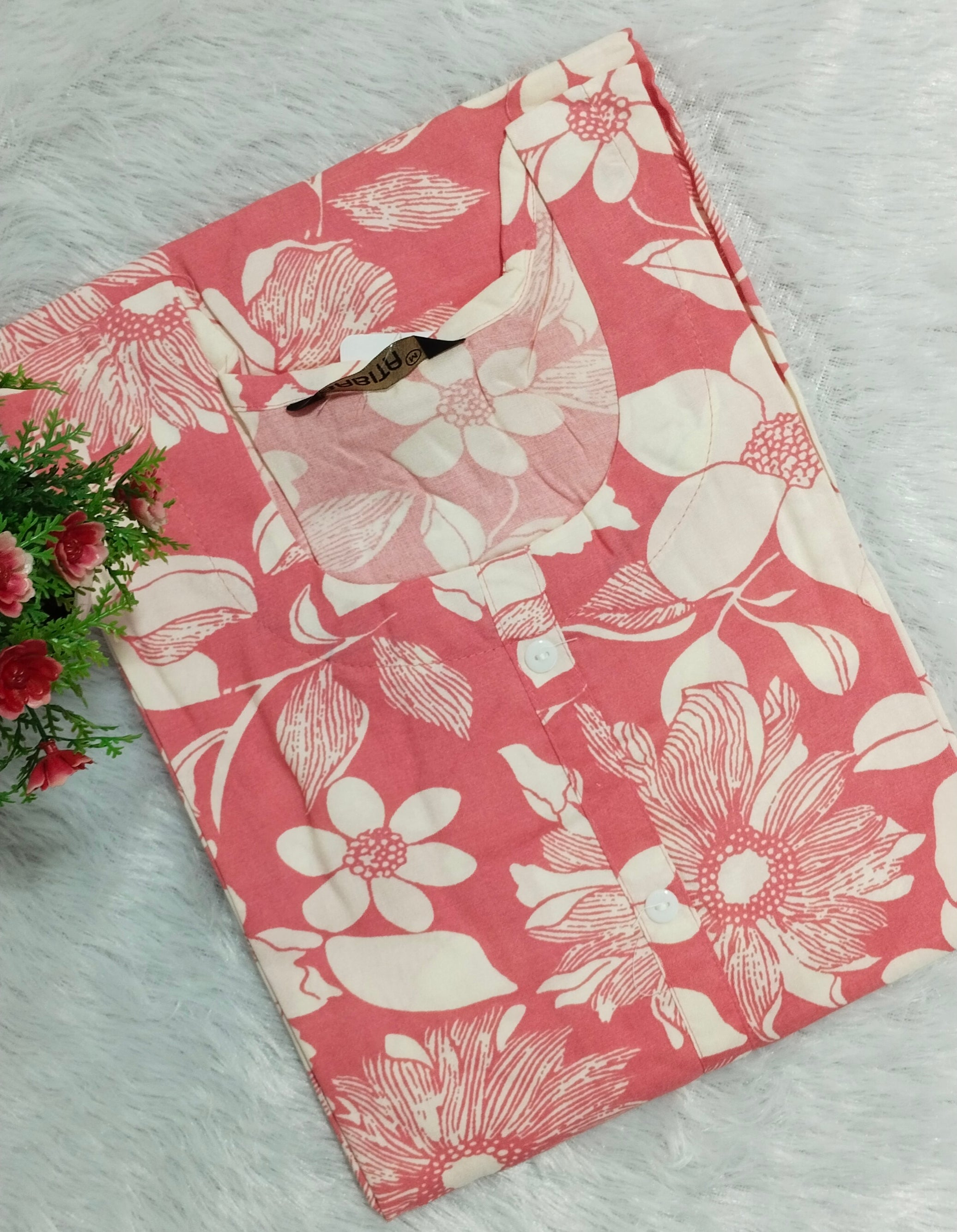 Rayon Printed Kurtis