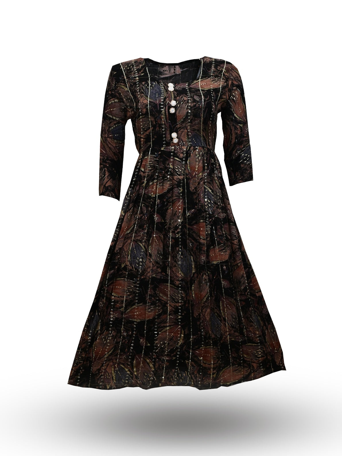 Black Sequence Kurta