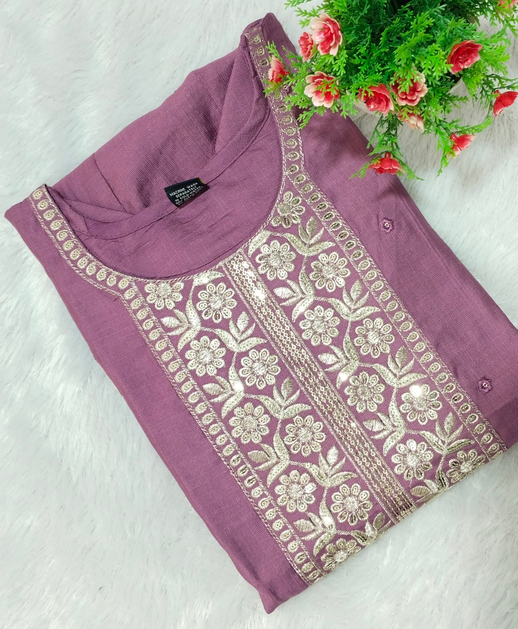 Lavender Vatican Cotton Anarkali