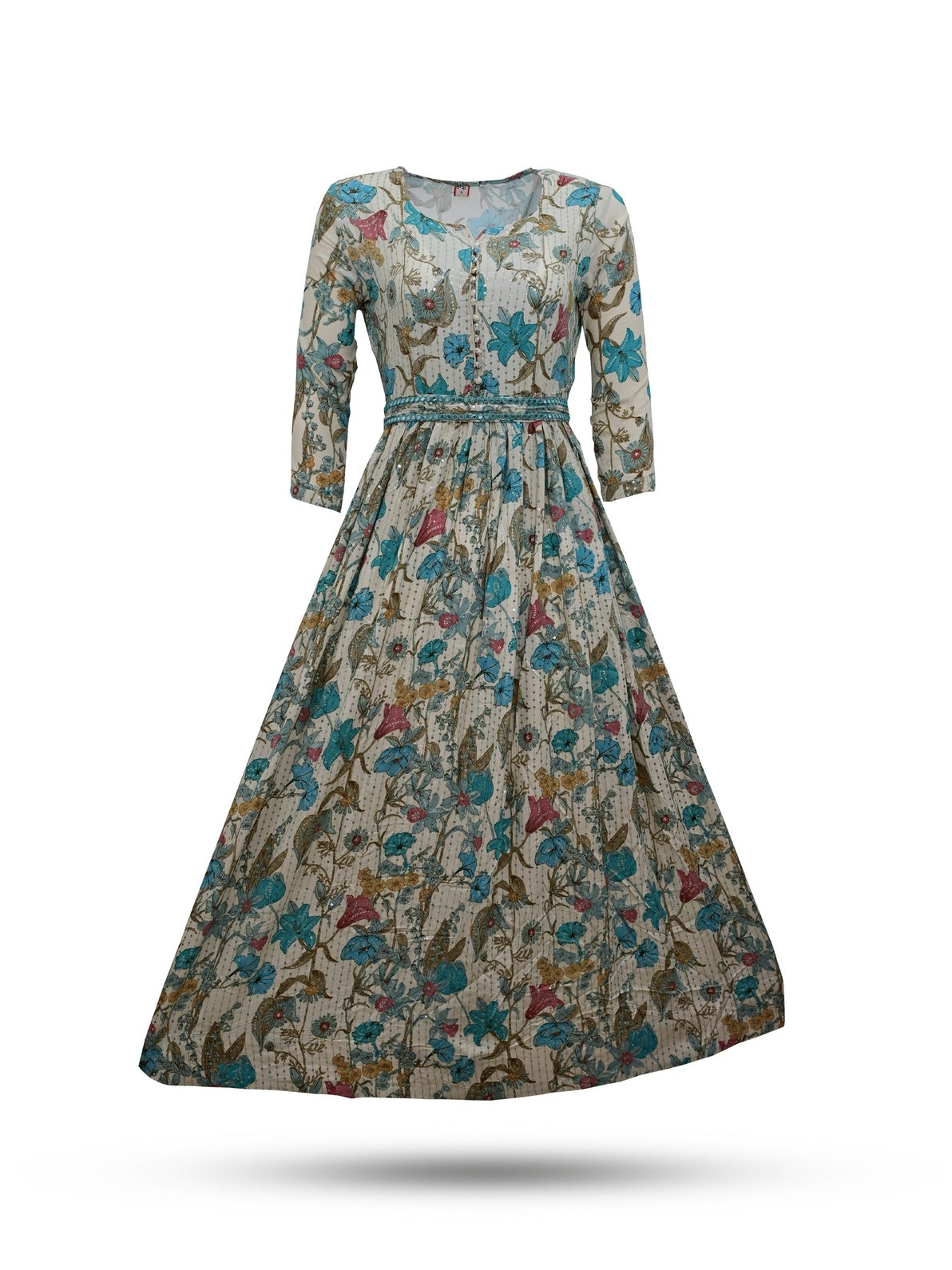 Sandal Sequence Anarkali