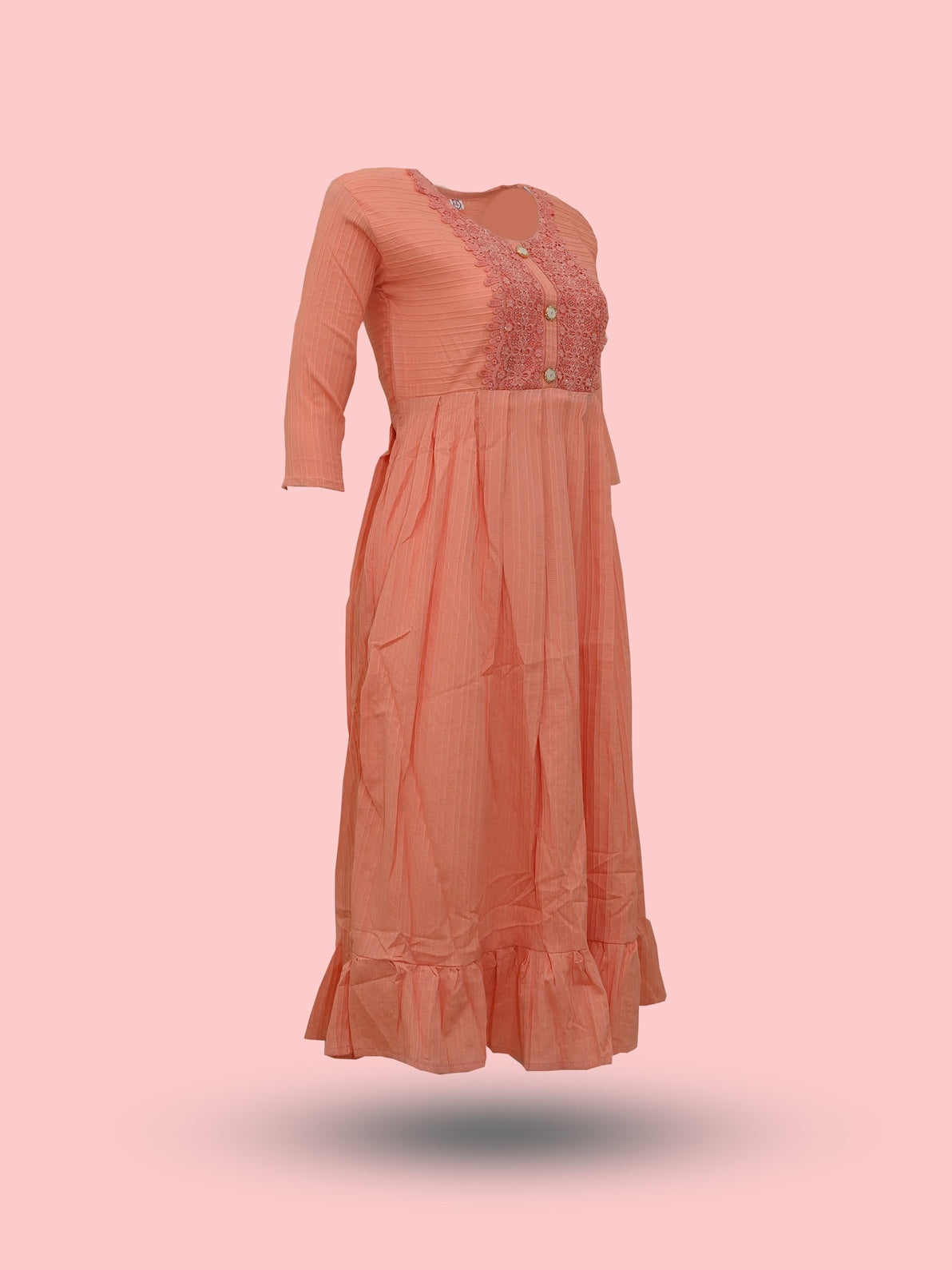 Plain Anarkali Kurti