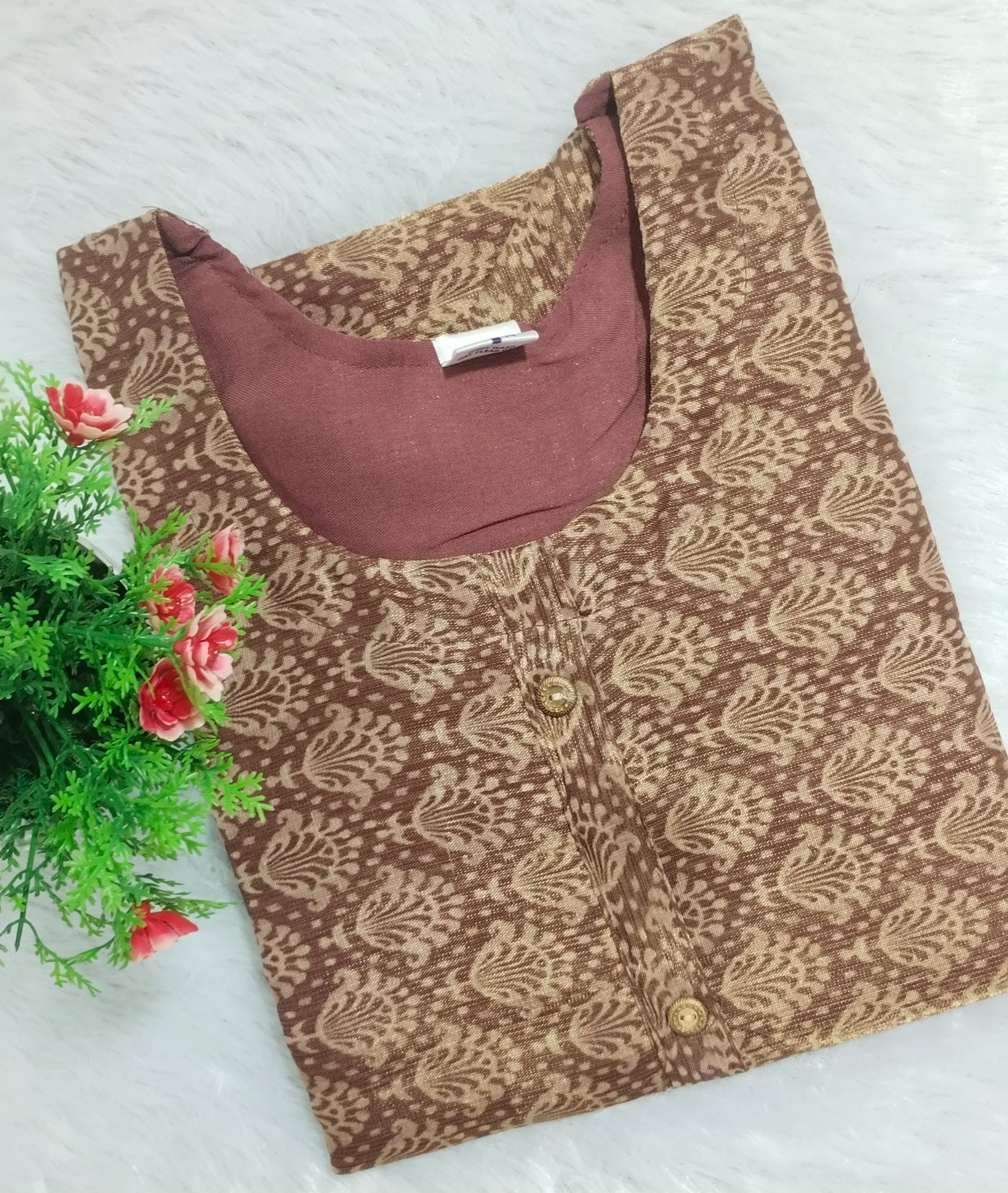 Tissue Silk Kurti