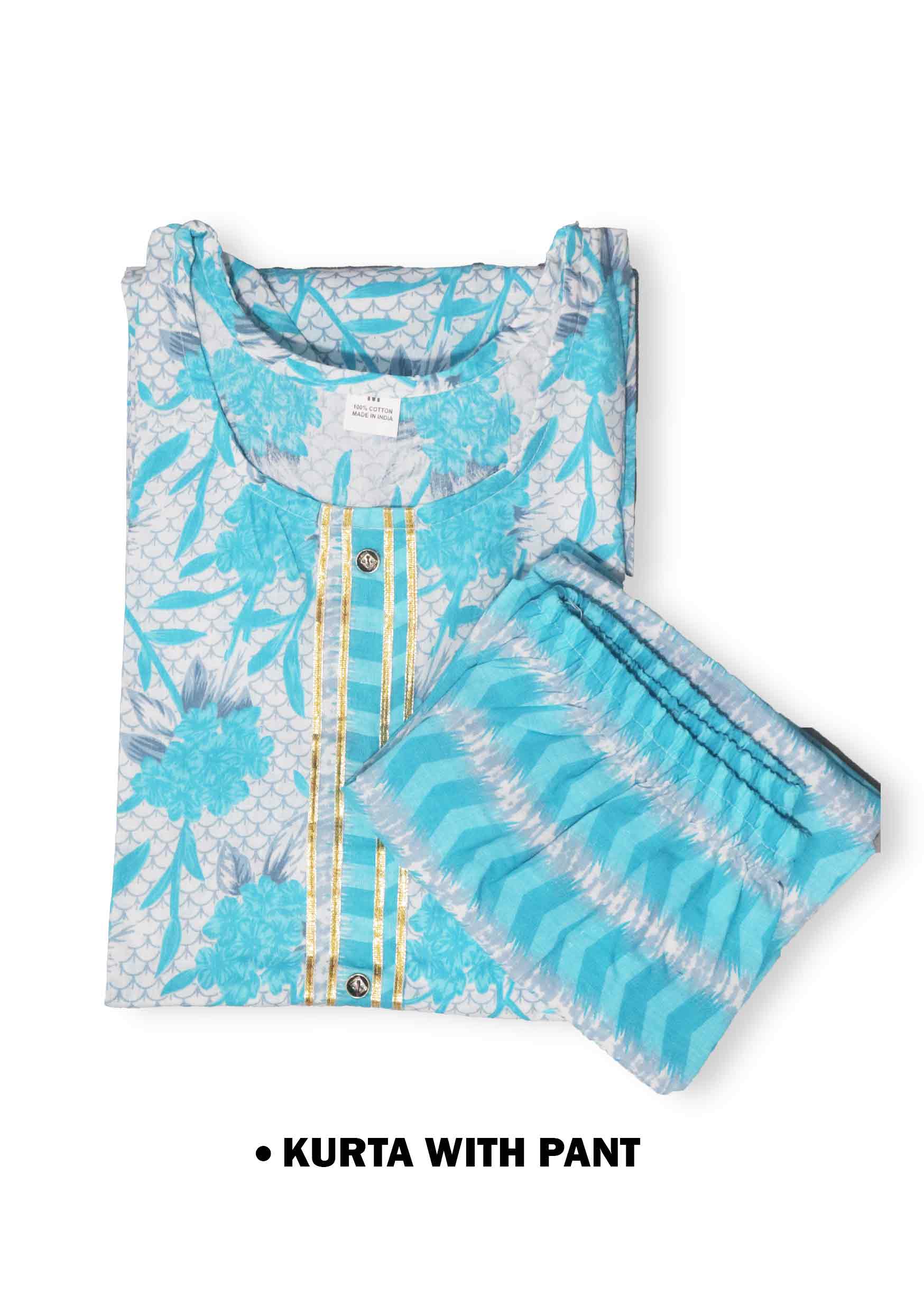 Cotton Kurta with Pant
